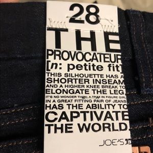 NWT Joe’s Jeans The Provocateur petite fit (Sz 28)